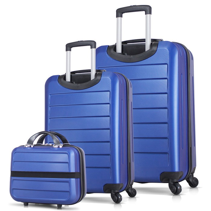 Zoozie Bags Juego de maletas de 3 piezas Azul
